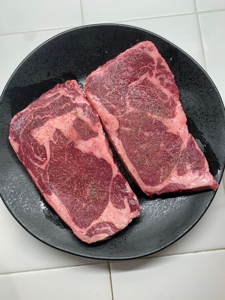 4 Minute Ribeye w/ Video cook&nbsp;along